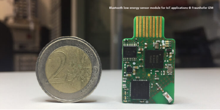 Bluethooth Low Energy Sensor Module for IoT-applications, Fraunhofer_IZM
