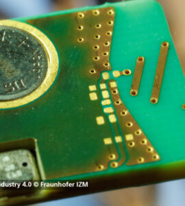 Embedded sensor node for industry 4.0, FraunhoferI ZM