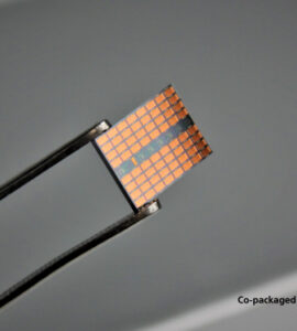 Co-packaged optic chip, Fraunhofer IZM