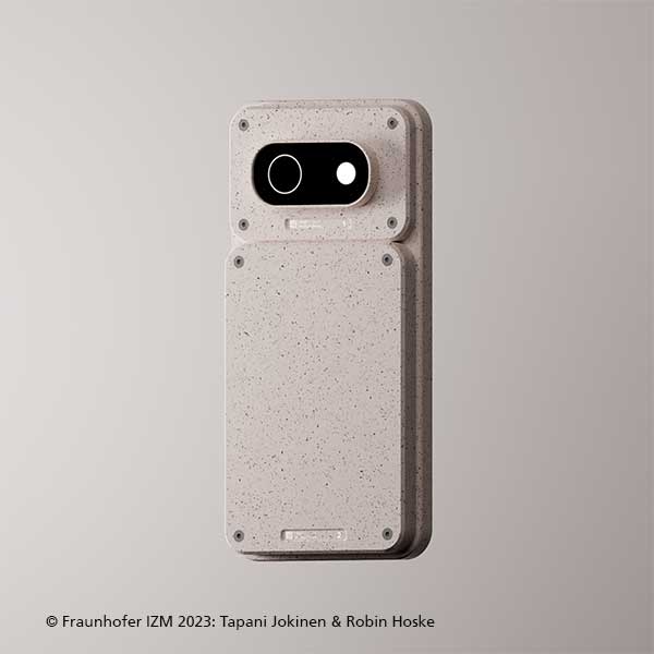 Rückseite des MODEST CUBE © Fraunhofer IZM 2023: Tapani Jokinen & Robin Hoske