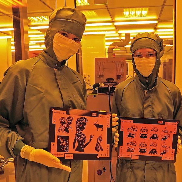 Schülerinnen beim Girls‘Day 2023 am Fraunhofer IZM Berlin © Fraunhofer IZM