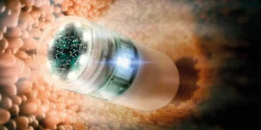 Miniaturisierte, modulare und verkapselte Kamera zur Endoskopie, ausgerüstet mit integrierter Bilderfassung und Speicherung, entwickelt im Projekt EndoTrace | © Fraunhofer IZM I Volker Mai