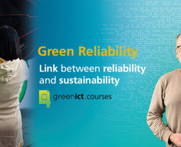 The training videos of the "Green ICT@FMD" project present topics relating to green information and communication technology | © Fraunhofer IZM | Francis Viebeck