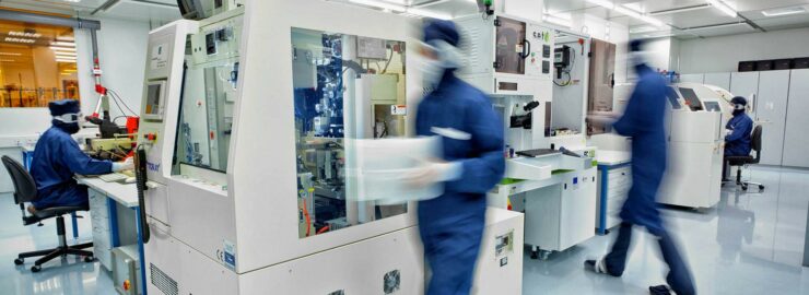 Cleanroom at Fraunhofer IZM (c) Fraunhofer IZM I Volker Mai